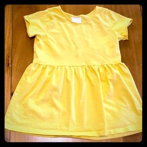 Hanna Andersson Yellow Popover Tee Sz 140 (10)